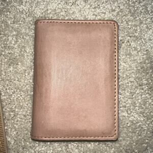 ST. DENNIS Mens Brown Leather Bi-Fold Wallet
